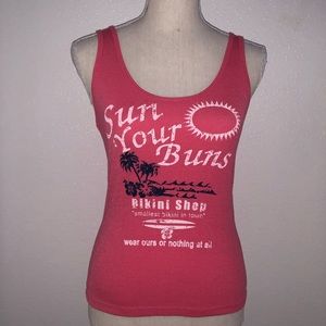 Sun Your Buns Bikini Shop Tank Top